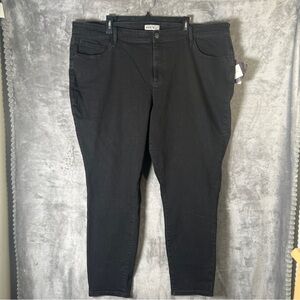 Ava & Viv Black High-Rise Skinny Jeans - Women